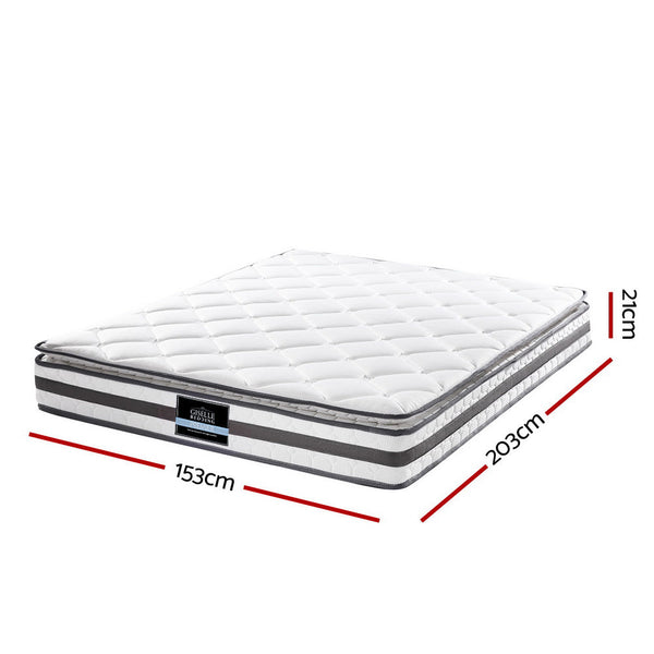 Giselle Normay Bonnell Spring Mattress 21Cm Thick Queen Mattresses