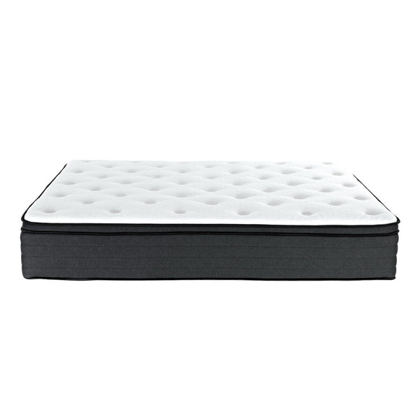 Giselle Eve Euro Top Pocket Spring Mattress 34Cm Thick Double Mattresses