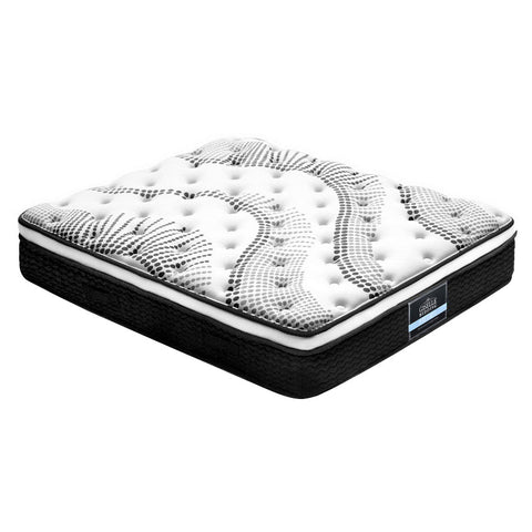 Giselle Como Euro Top Pocket Spring Mattress 32Cm Thick Double Mattresses