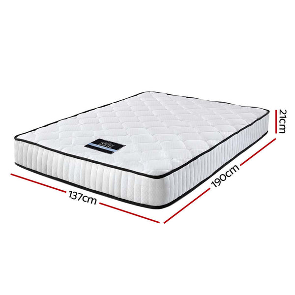 Giselle Peyton Pocket Spring Mattress 21Cm Thick Double Mattresses