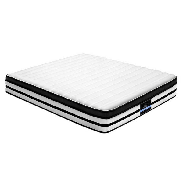 Giselle Double Size Mattress Euro Top Pocket Spring Foam 27Cm Mattresses
