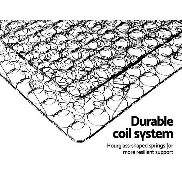 Giselle Alzbeta Bonnell Spring Mattress 16Cm Thick Queen Mattresses