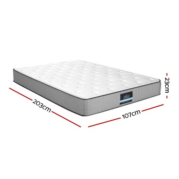 Giselle King Single Mattress Extra Firm Pocket Spring Foam Super Mattresses