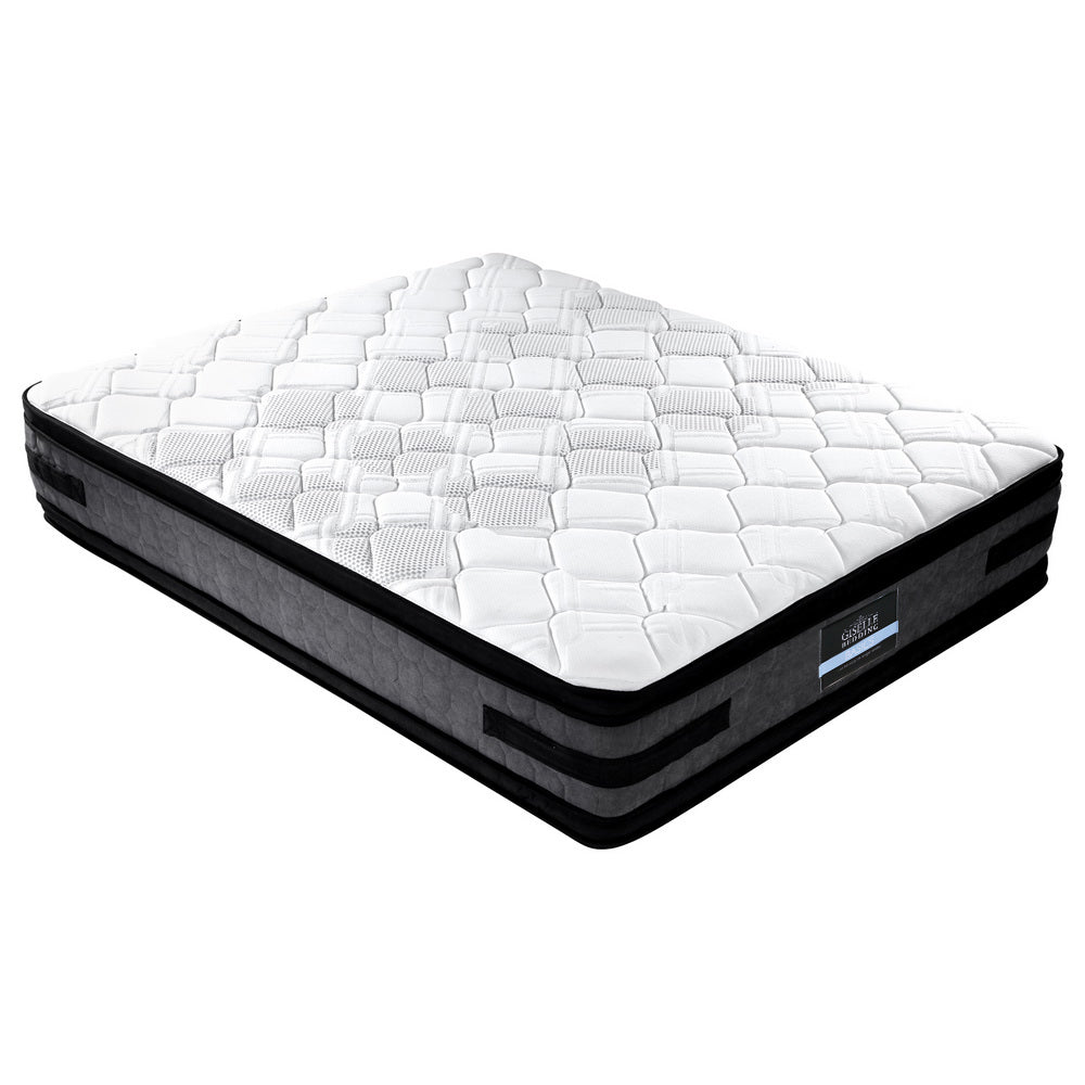 Giselle Luna Euro Top Cool Gel Pocket Spring Mattress 36 Centimeter Thick Queen Mattresses