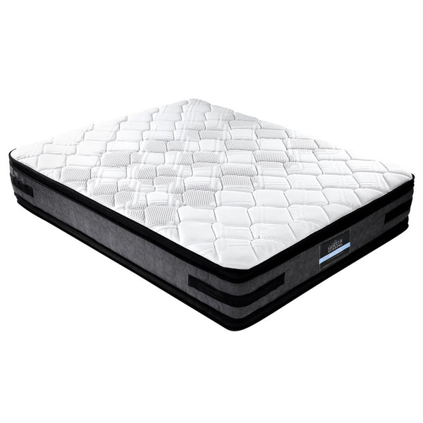Giselle Luna Euro Top Cool Gel Pocket Spring Mattress 36 Centimeter Thick Queen Mattresses