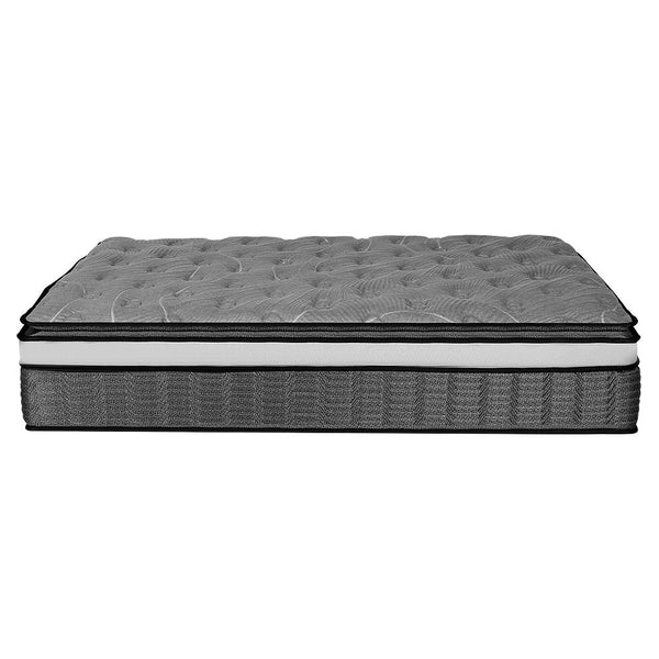 Giselle Bedding 34Cm Mattress Double Layer Pocket Spring Queen 5 Years Warranty
