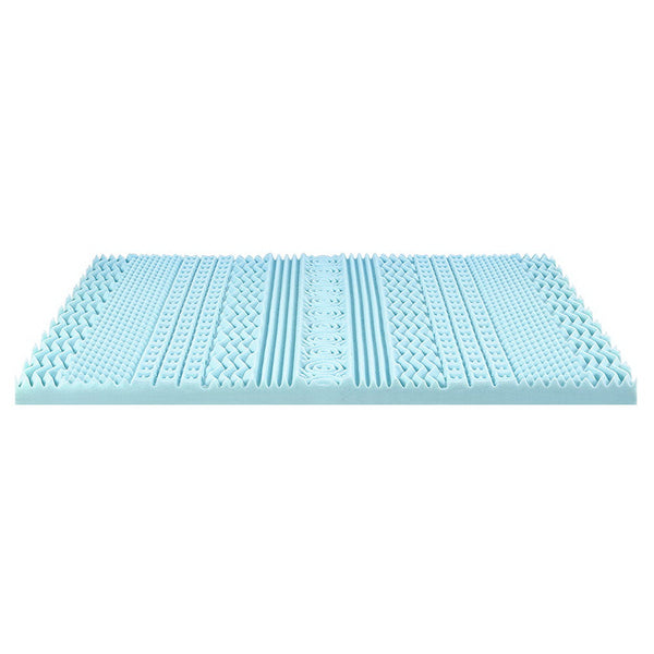 Giselle 11 Zone Memory Foam Mattress Topper 8Cm Single Mattress Toppers & Protectors