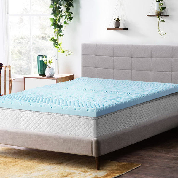 Giselle 11 Zone Memory Foam Mattress Topper 8Cm Single Mattress Toppers & Protectors