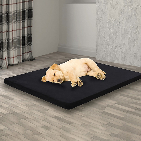 110Cm Xl Pet Bed Mattress Dog Cat Memory Foam Pad Cushion