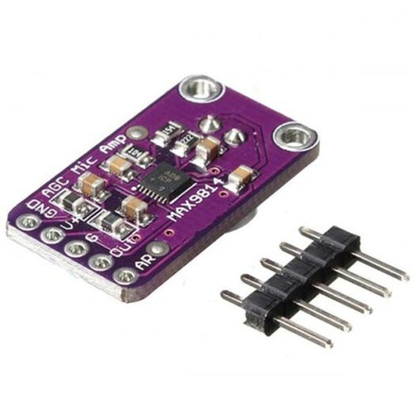 Max9814 Microphone Agc Amplifier Board Module Auto Gain Control Arduino Programmable Attack And Release Ratio Low Other Sensors