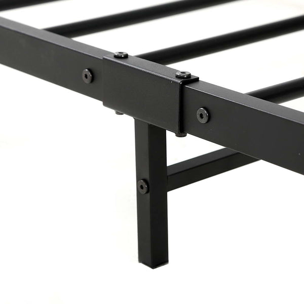 Artiss Metal Bed Frame King Size Mattress Base Platform Foundation Black Dane King Bed Frames