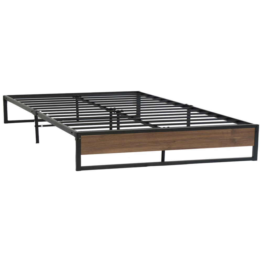 Artiss Metal Bed Frame Queen Size Mattress Base Platform Foundation Oslo Queen Bed Frames
