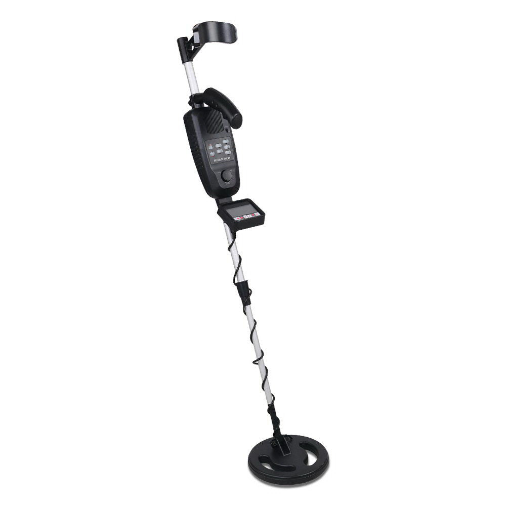 Weisshorn Lcd Screen Metal Detector With Headphones Black Metal Detectors