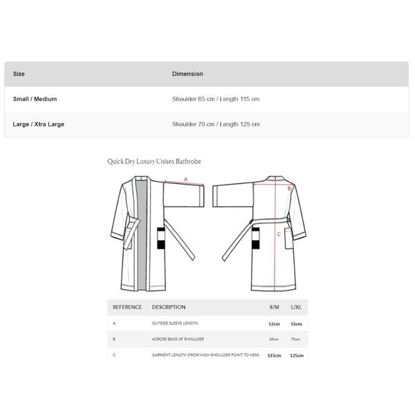 Chalet Quick Dry Terry Cotton White Small/ Medium Bath Robes By Renee Taylor Sleepwear & Robes