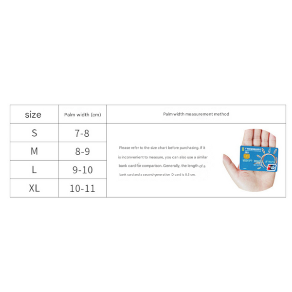 L Grey Warm Windproof Touchscreen Anti Slip Grip For Winter Cycling & Outdoor Sports Gloves