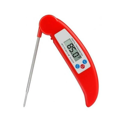 Meat Thermometer Digital Instant Read For Kitchen Cooking Red