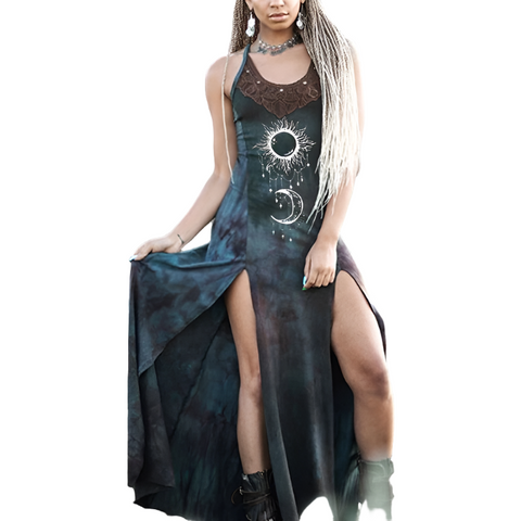 Medieval Victorian Costume Women Witch Pirate Cosplay Dress Anime Costumes Women