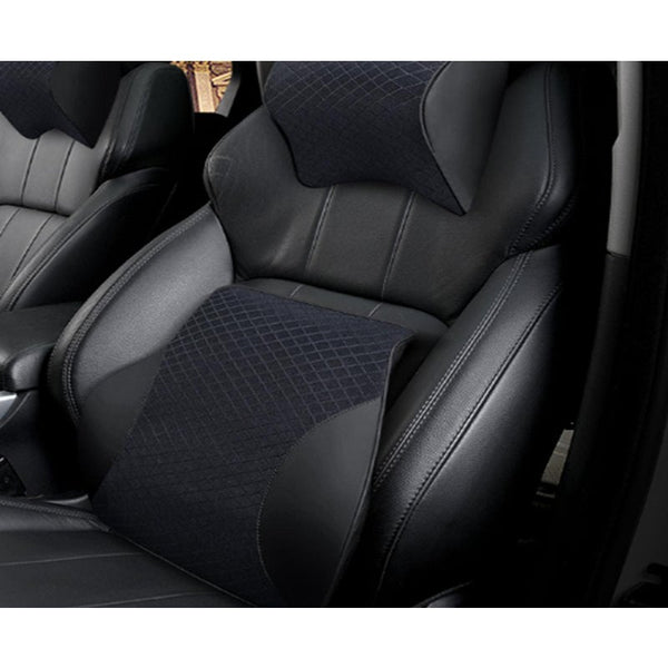 Memory Cotton Massage Decompression Car Seat Headrest Lumbar Support Other Orthopaedic Products