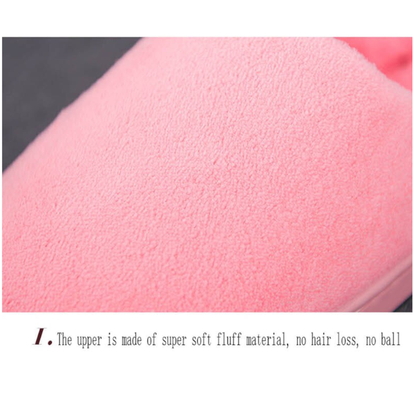 Slippers Memory Foam Slide Non House Shoes Pink