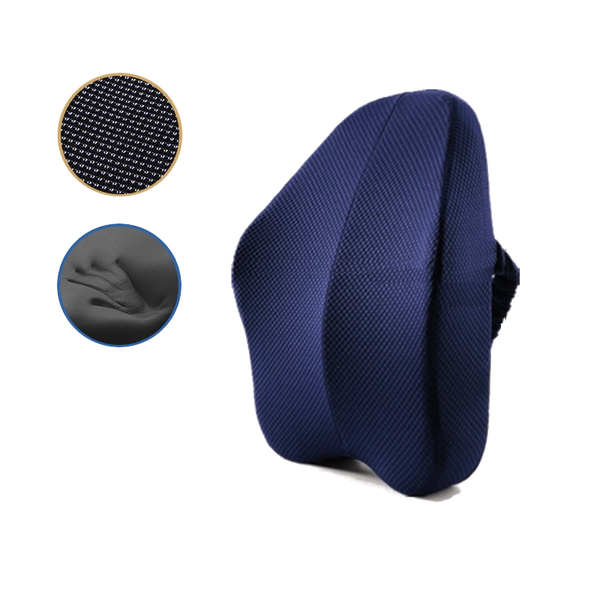 Memory Foam Seat Cushion Orthopedic Pillow Office Chair Waist Back Support Seat & Posture Cushions