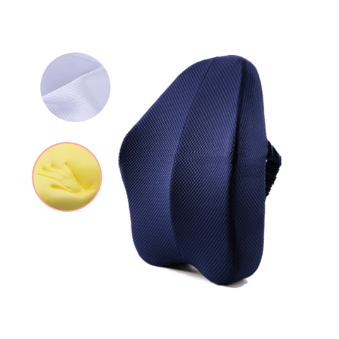 Memory Foam Seat Cushion Orthopedic Pillow Office Chair Waist Back Support Seat & Posture Cushions