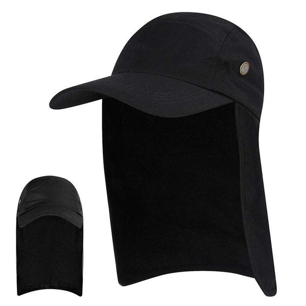 Fishing Tackle Men Women Sun Protection Cap Army Black Hats & Headwear