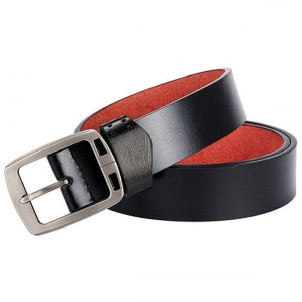Men Antique Finish Retro Belt Durable Casual Waistband Coffee Belts