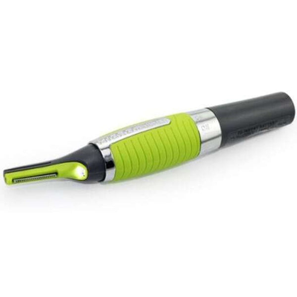 Men Electric Hair Clipper Led Light Nose Comfort Shaving Eyebrows Green Clippers & Trimmers