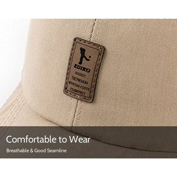 Men Fashion Baseball Hat Camel Hats & Headwear