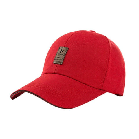 Spring Summer Unisex Baseball Hat Cap Snapback Adjustable Red