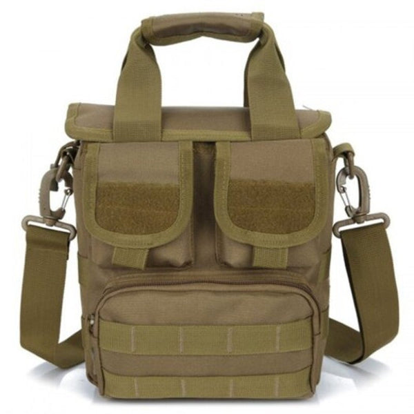 Men Handbag Korean Style Shoulder Crossbody Bag Outdoor Casual Camouflage Khaki Bags