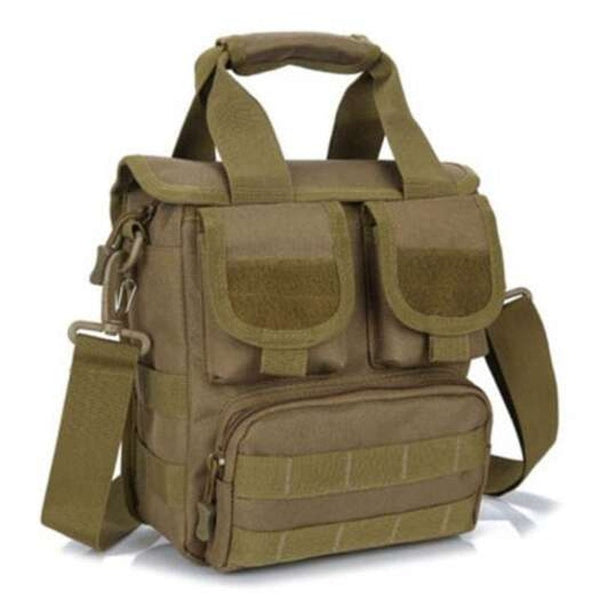 Men Handbag Korean Style Shoulder Crossbody Bag Outdoor Casual Camouflage Khaki Bags