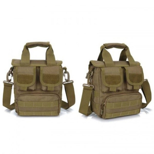 Men Handbag Korean Style Shoulder Crossbody Bag Outdoor Casual Camouflage Khaki Bags