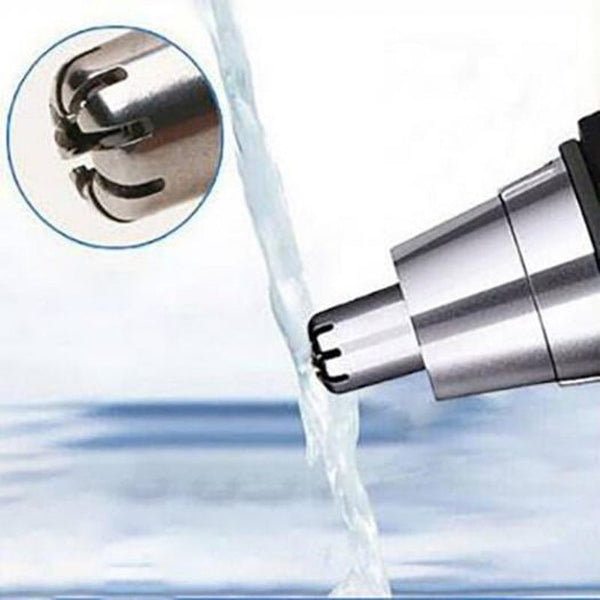 Men Washable Multifunctional Electric Nose Hair Trimmer Black Clippers & Trimmers