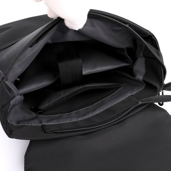 Mens Backpack Multifunctional Waterproof Oxford Cloth Bag Large Capacity Business Backpacks