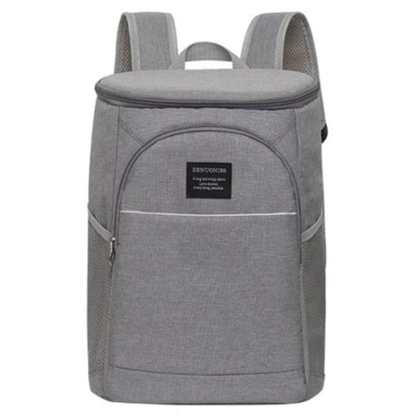 Men's Backpack Waterproof Large Capacity Insulation Bag Black