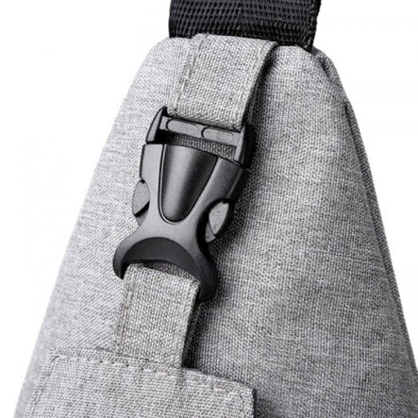 Men's Chest Bag One Shoulder Sports Black Bags