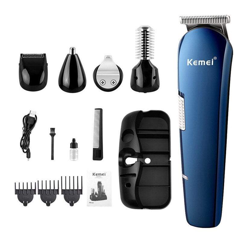 Electric Shavers Men's Grooming Kit Rechargeable Hair Clipper Nose Trimmer Male Styling Set Clippers & Trimmers