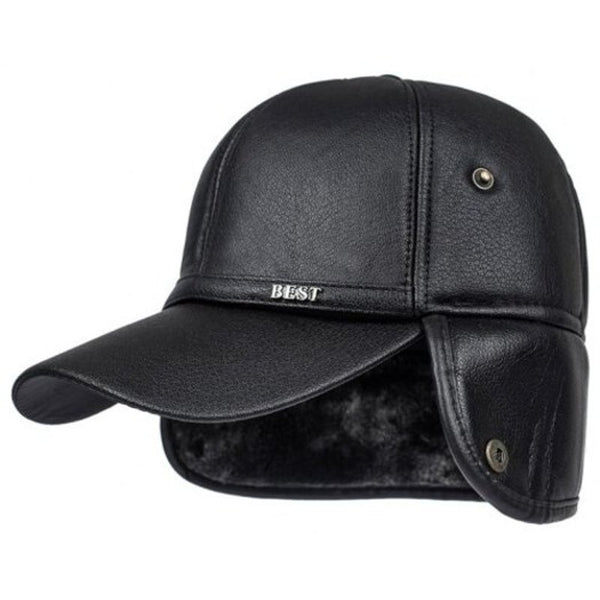 Men's Outdoor Warm Ear Protective Hat Leisure Durable Baseball Cap Gray Hats & Headwear