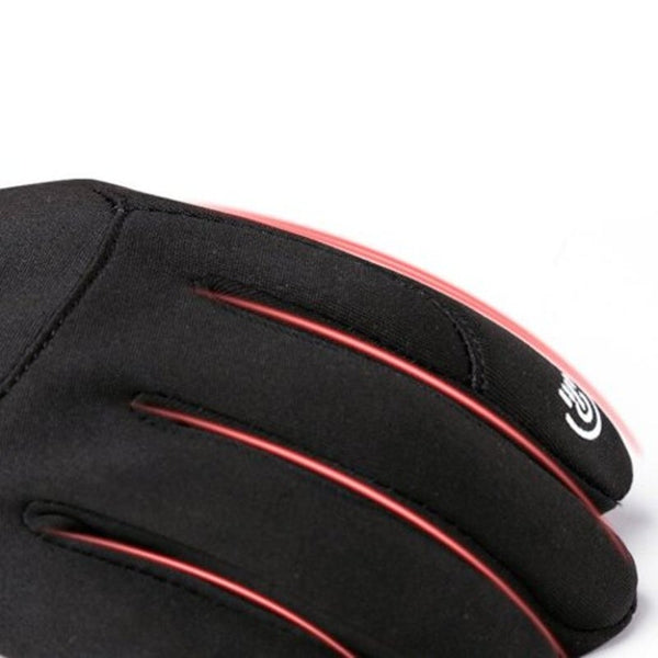 Men's Outdoor Warm Windproof Cycling Touch Screen Sports Black Xl Gloves