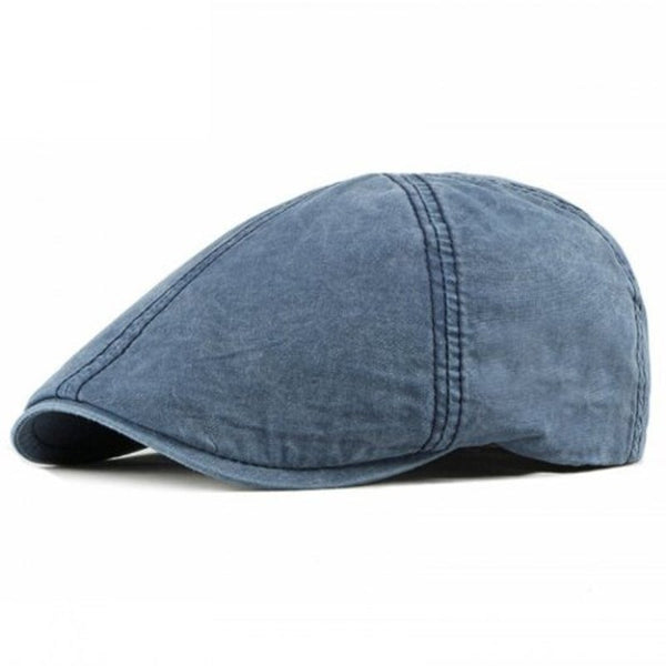 Men's Sunshine British Beret Hat Simple Durable Khaki Hats