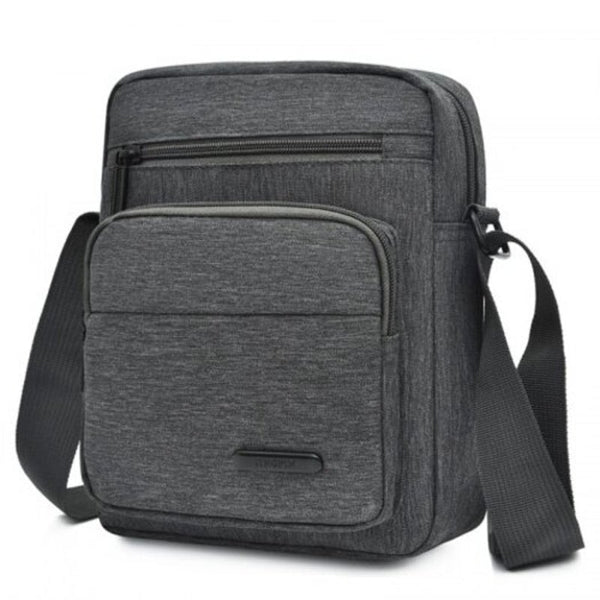 Men's Trendy Casual Business Crossbody Bag Gray Bags