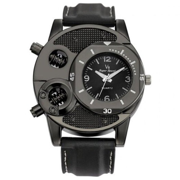 Veile Studios V8 Men Stylish Sports Superspeed Quartz Watch Silicone Band Wristwatch Watches