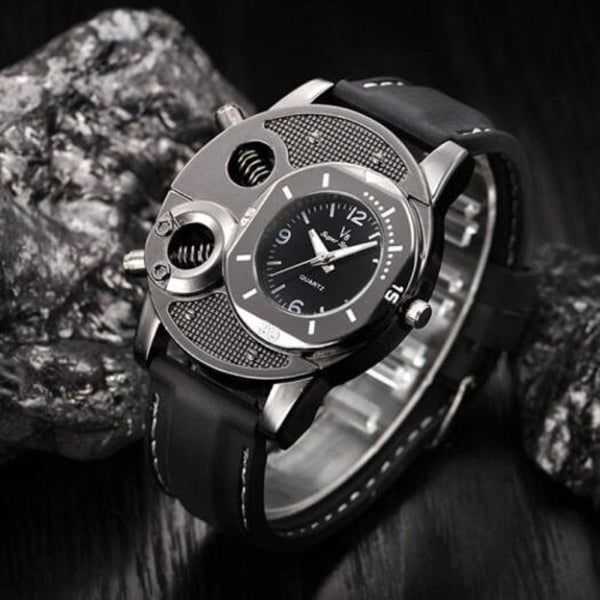 Veile Studios V8 Men Stylish Sports Superspeed Quartz Watch Silicone Band Wristwatch Watches