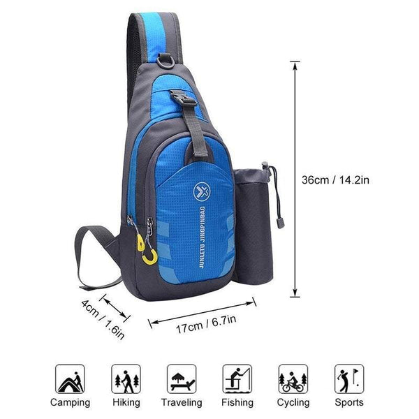 Backpacks Unisex Sling Crossbody Shoulder Bag Travel Sports Gym