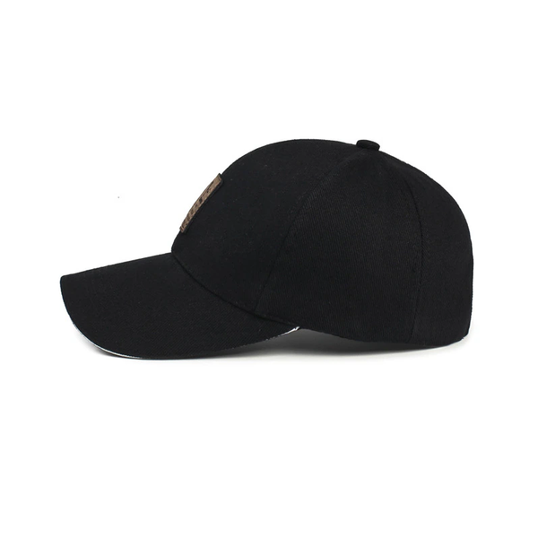 Spring Summer Unisex Baseball Hat Cap Snapback Adjustable Black Hats & Headwear