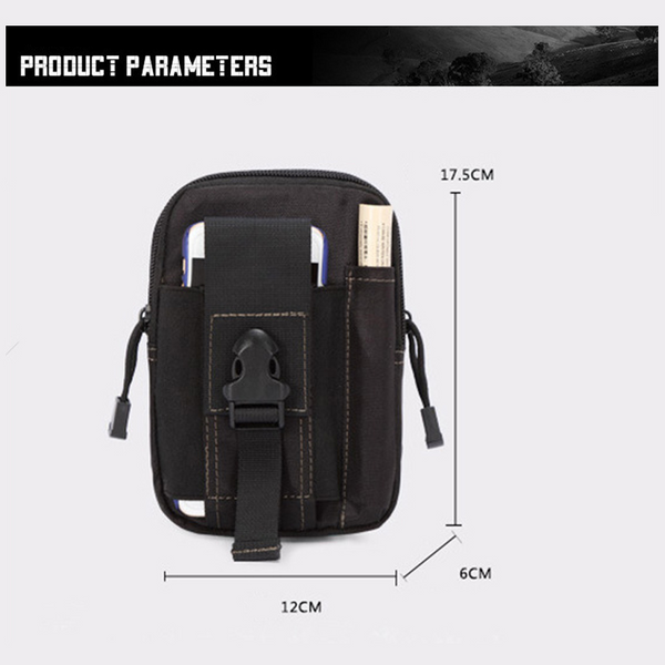 Men Outdoor Tactical Molle Pouch Belt Waist Pack Bag Small Pocket Military Running Travel Camping Bags Holsters Belts & Pouches