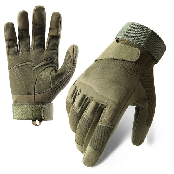 Men's Full Fingered Warm Military Non Slip Wear Resistant Sports Training Gloves