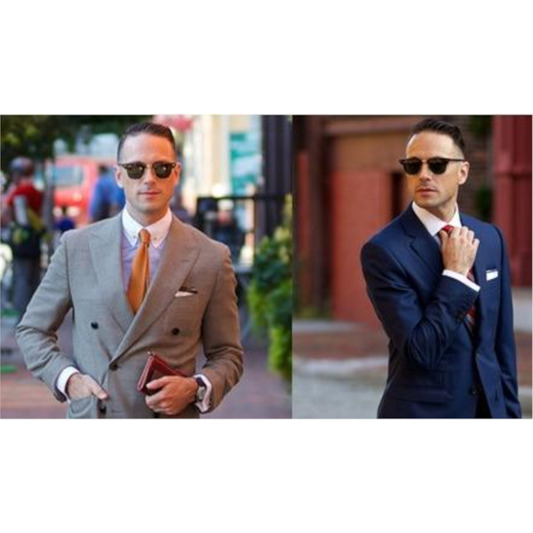 Men's Luxury Necktie Gift Set 4 Piece With Tie Pocket Square Cufflinks & Clip (Dark Red) Ties