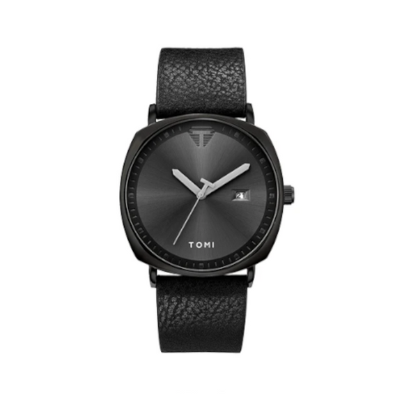 Veile Studios Men's Watch Minimalist Fashion Sports Calendar Leather Casual Quartz Wristwatch Watches